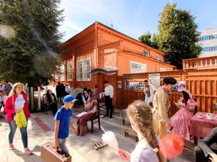 В Арзамасе на День города открыли обновленную улицу Карла Маркса